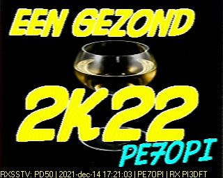 PE7OPI: 2021-12-14 de PI3DFT