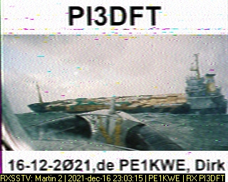 PE1KWE: 2021-12-16 de PI3DFT