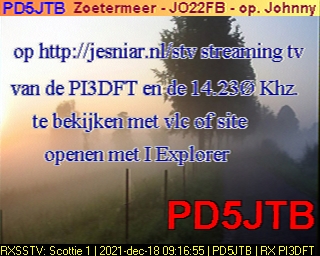 PD5JTB: 2021-12-18 de PI3DFT