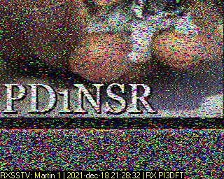 PD1NSR: 2021-12-18 de PI3DFT