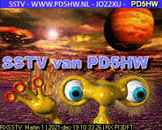 PD5HW: 2021-12-19 de PI3DFT