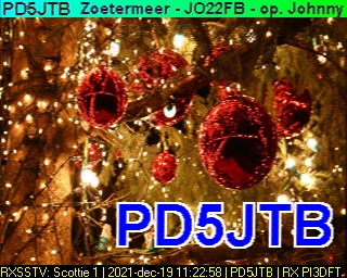 PD5JTB: 2021-12-19 de PI3DFT
