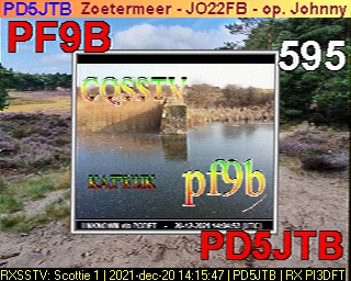 PD5JTB: 2021-12-20 de PI3DFT