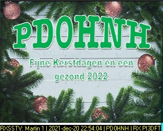 PD0HNH: 2021-12-20 de PI3DFT