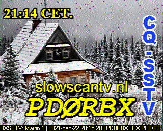 PD0RBX: 2021-12-22 de PI3DFT