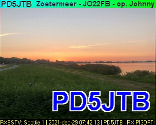 PD5JTB: 2021-12-29 de PI3DFT