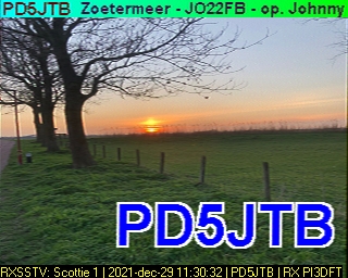 PD5JTB: 2021-12-29 de PI3DFT