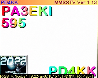 PD4KK: 2022-01-02 de PI3DFT