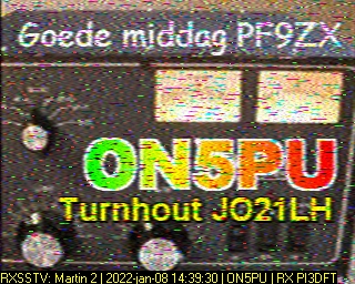 ON5PU: 2022-01-08 de PI3DFT