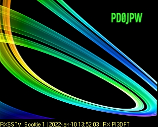 PD0JPW: 2022-01-10 de PI3DFT