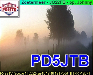 PD5JTB: 2022-01-10 de PI3DFT