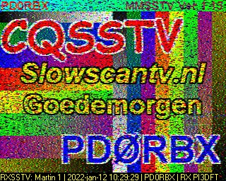 PD0RBX: 2022-01-12 de PI3DFT