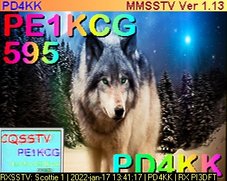 PD4KK: 2022-01-17 de PI3DFT