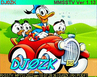 DJ0ZK: 2022-01-18 de PI3DFT