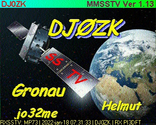 DJ0ZK: 2022-01-18 de PI3DFT