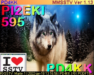 PD4KK: 2022-01-18 de PI3DFT
