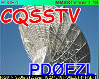 PD0EZL: 2022-01-18 de PI3DFT