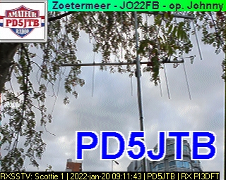 PD5JTB: 2022-01-20 de PI3DFT