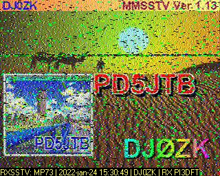 DJ0ZK: 2022-01-24 de PI3DFT