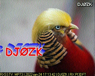 DJ0ZK: 2022-01-24 de PI3DFT