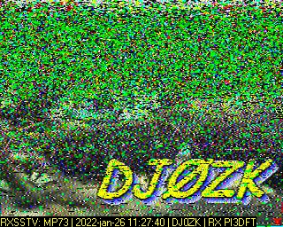 DJ0ZK: 2022-01-26 de PI3DFT