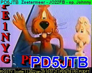 PD5JTB: 2022-01-29 de PI3DFT
