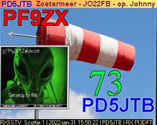 PD5JTB: 2022-01-31 de PI3DFT