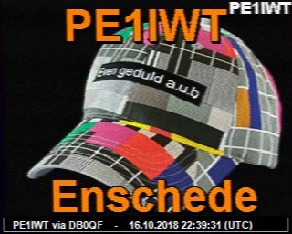 PE1IWT: 2018101622 de PI3DFT