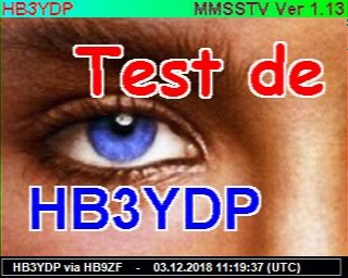 HB3YDP: 2018120311 de PI3DFT