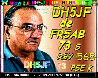 DH5JF: 2019092617 de PI3DFT