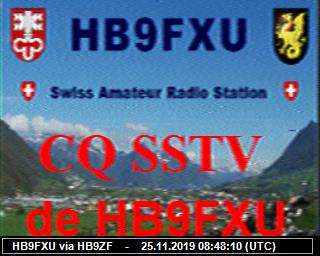 HB9FXU: 2019112508 de PI3DFT