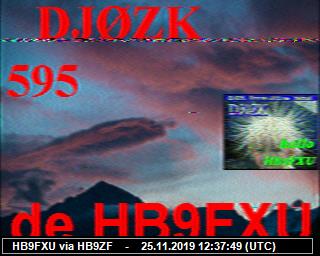 HB9FXU: 2019112512 de PI3DFT