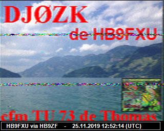 HB9FXU: 2019112512 de PI3DFT