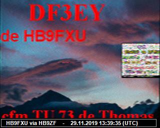 HB9FXU: 2019112913 de PI3DFT