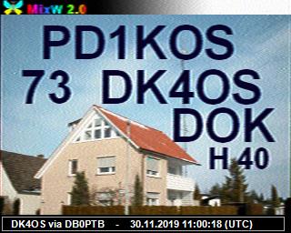 DK4OS: 2019113011 de PI3DFT