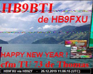 HB9FXU: 2019122611 de PI3DFT
