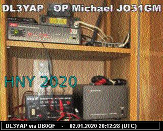 DL3YAP: 2020010220 de PI3DFT