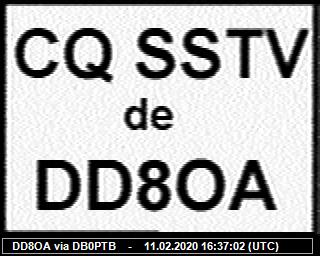 DD8OA: 2020021116 de PI3DFT