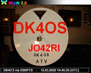 DK4OS: 2020031214 de PI3DFT