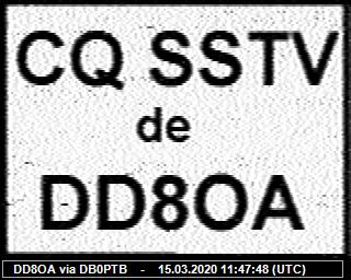 DD8OA: 2020031511 de PI3DFT