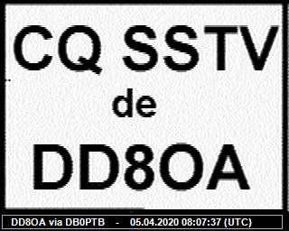 DD8OA: 2020040508 de PI3DFT