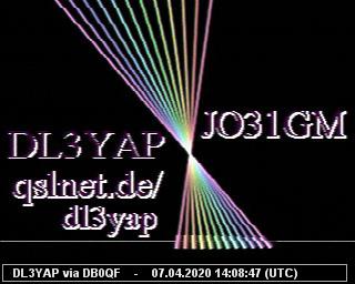 DL3YAP: 2020040714 de PI3DFT