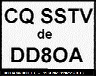 DD8OA: 2020041111 de PI3DFT