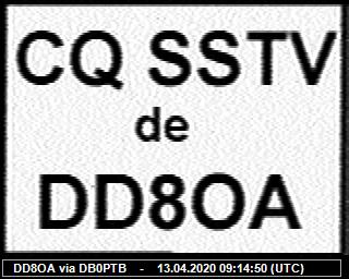 DD8OA: 2020041314 de PI3DFT