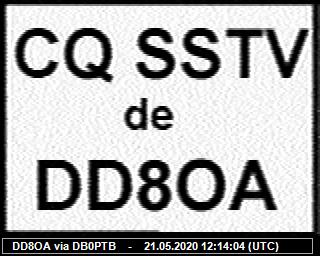 DD8OA: 2020052112 de PI3DFT