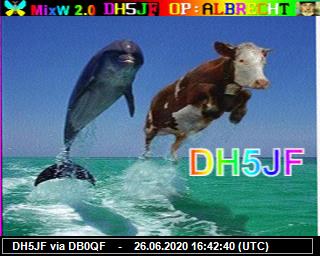 DH5JF: 2020062616 de PI3DFT