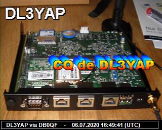 DL3YAP: 2020070616 de PI3DFT