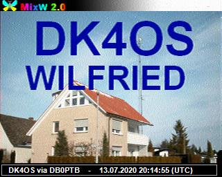 DK4OS: 2020071320 de PI3DFT