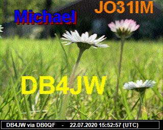 DB4JW: 2020072215 de PI3DFT