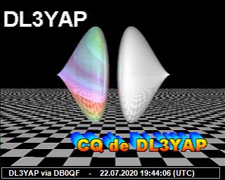 DL3YAP: 2020072219 de PI3DFT